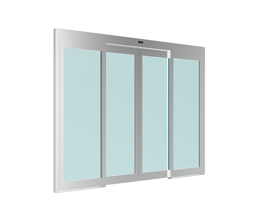 逃生自动平滑门